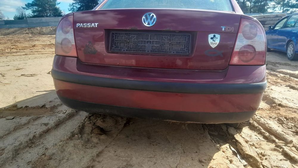 VW PASSAT B5 LIFT FL SEDAN ZDERZAK TYLNY TYŁ KOMPLETNY LB3Y nr. 13/3