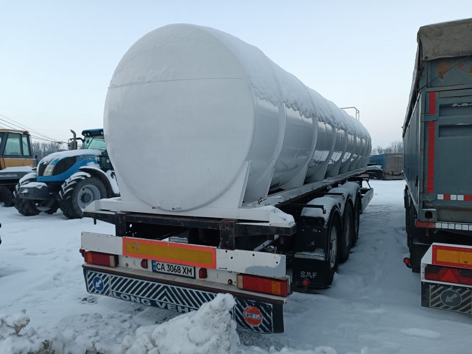 Автоцистерна бочка напівпричіп під олію