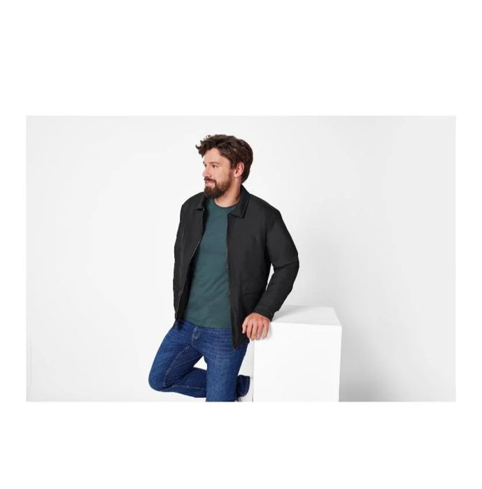 Nowa LIVERGY lekka czarna kurtka męska