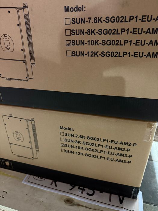 гібридний інвертор Deye SUN-10K-SG01HP3-EU-AM2 12KW,