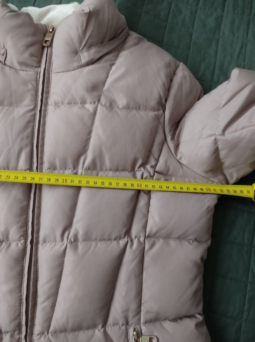 Calvin Klein rozmiar M kurtka puchowa płaszcz brudny róż