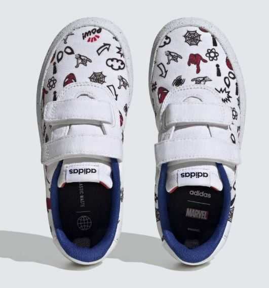 Sapatilhas Criança adidas x Marvel VULCRAID3R Spider-Man 34