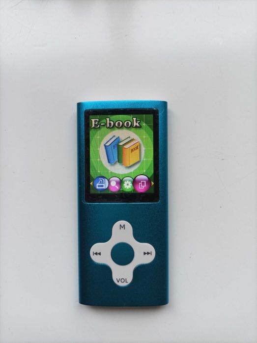 Leitor mp3/mp4 com leitor cartões e microfone