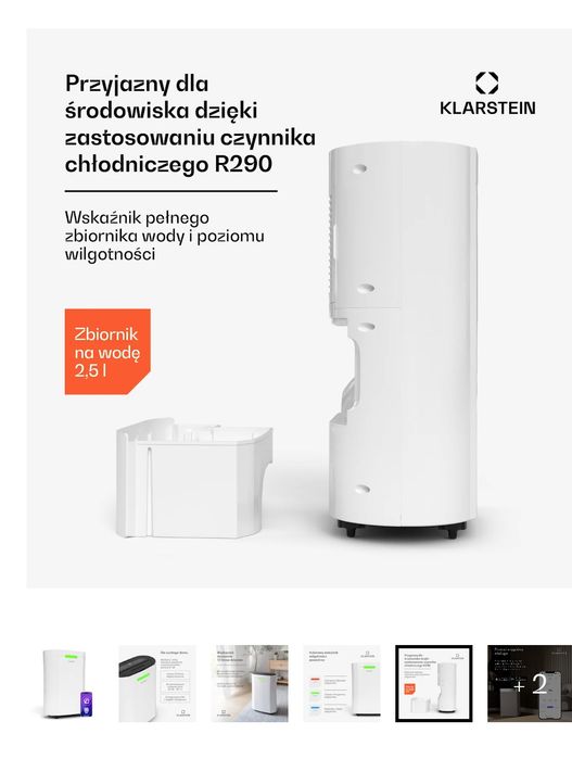 Osuszacz powietrza klarstein okazja