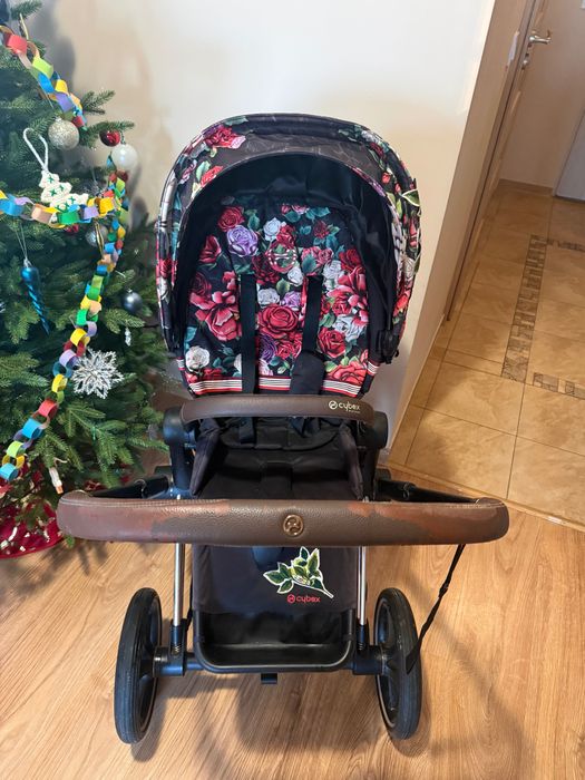 Wózek 5w1 Cybex Priam gondola, spacerówka, fotelik