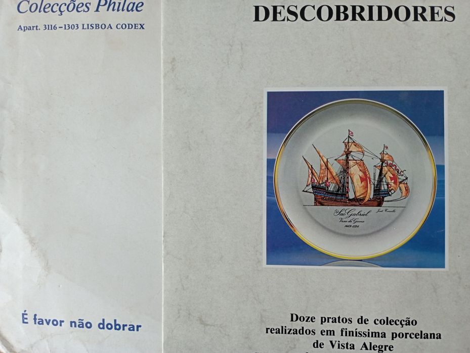 Pratos Vista Alegre - Coleção completa