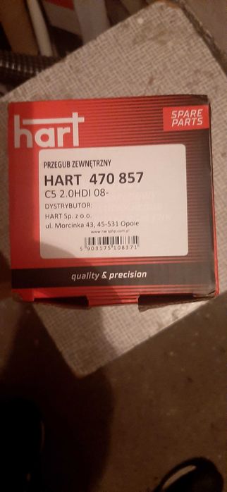 Przegub zewnętrzny Citroen c5x7 2.0hdi