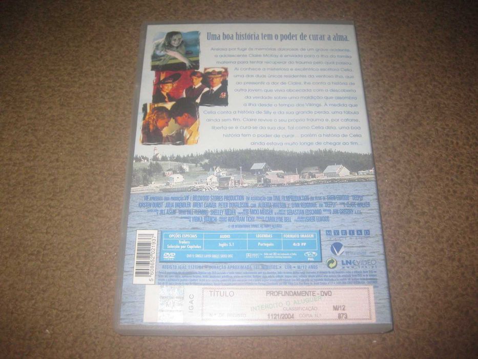 DVD "Profundamente" com Kirsten Dunst