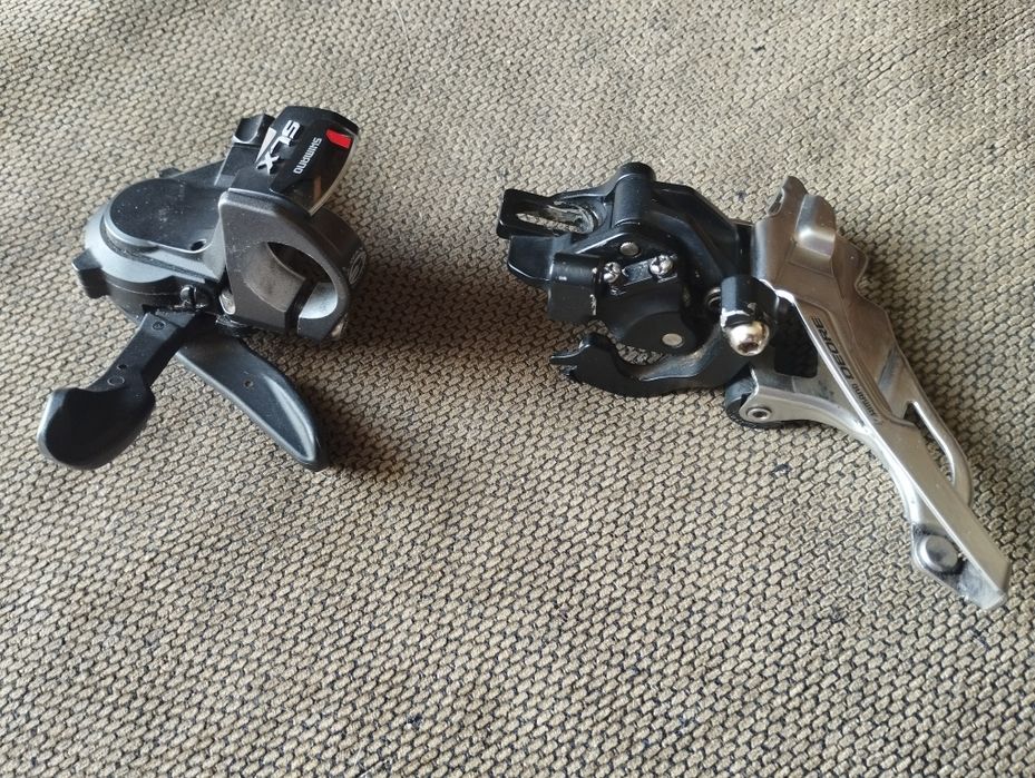 Манетка shimano sl-m660 и перекидка deore  fd-m611