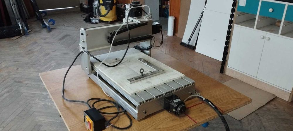 Frezarka CNC 3040, ploter