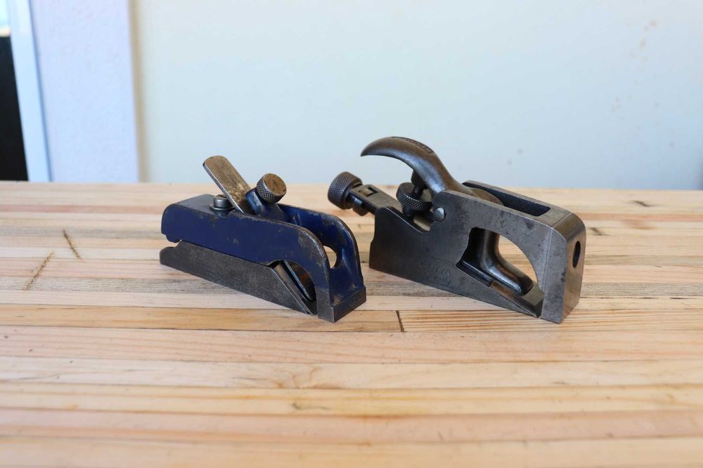 Par de Plainas Bullnose - Record Nº77A e Nº75