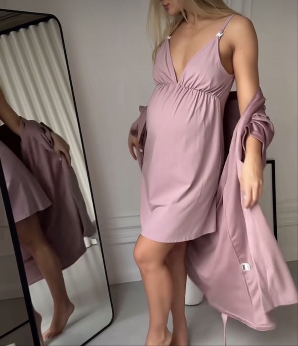 Сорочка для вагітних / для годування S-M