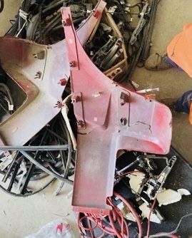 Крыло заднее крышка окантовка оббивка кришка Fiat Doblo інші мото запч