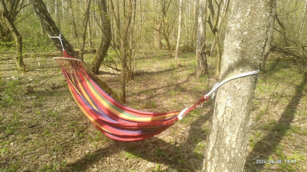 Гамак двух-месный с планкой