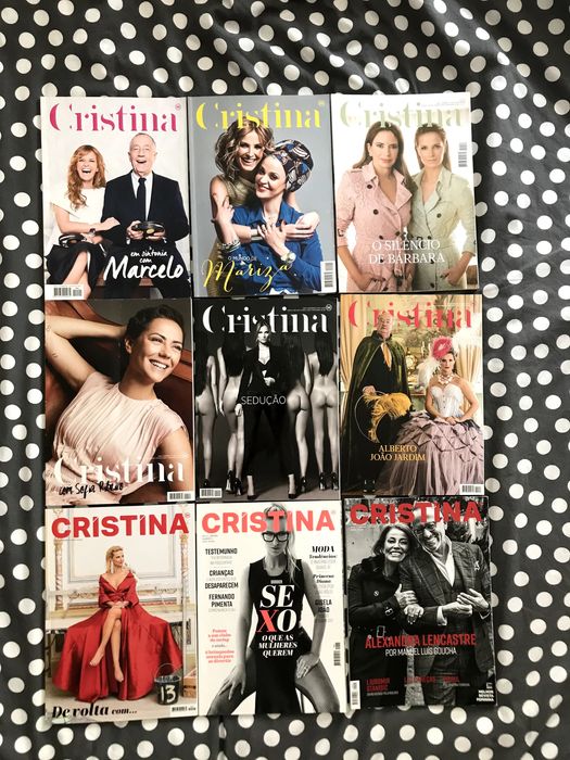 Lote de 21 Revistas Cristina