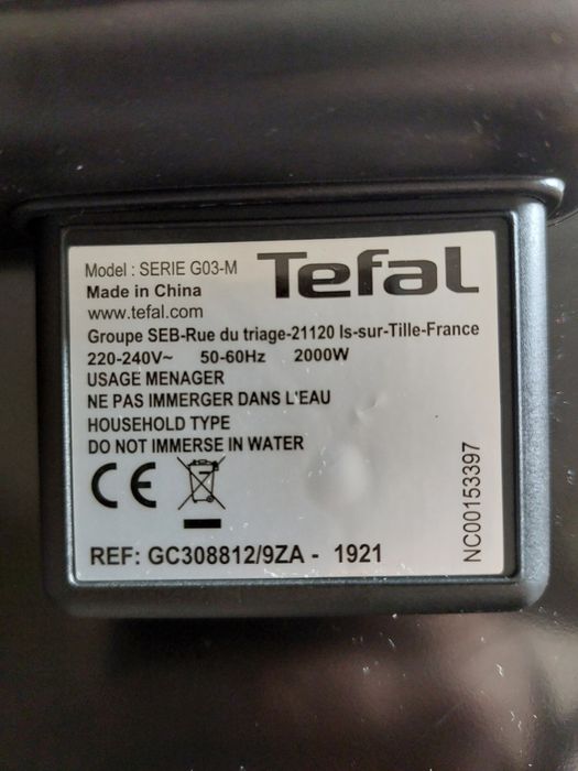 Grelhador + sanduícheira Tefal 3 em 1