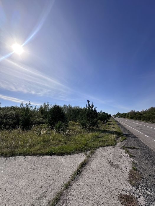 Фасадна ділянка над трасою М07 Київ–Ягодин!