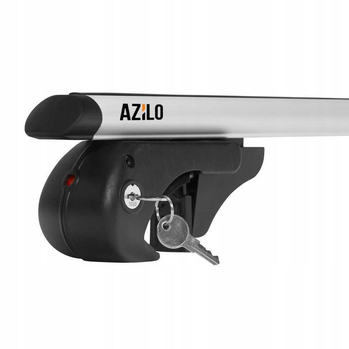 AZILO EMC Alu Basic 120 Bagażnik dachowy aluminiowy na reling otwarty