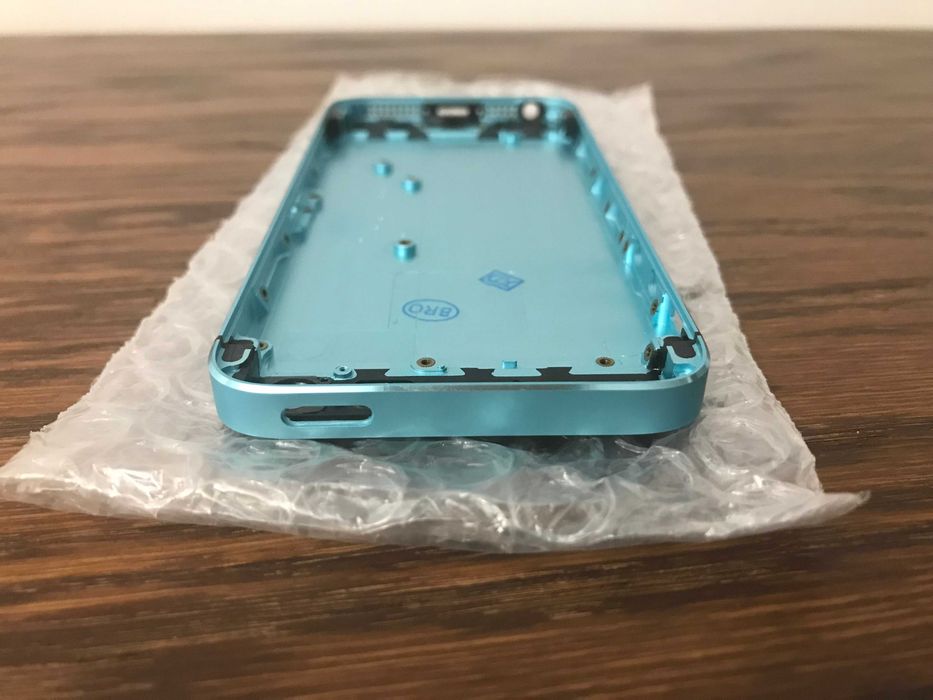 iphone 5 apple korpus obudowa błękitna baby blue