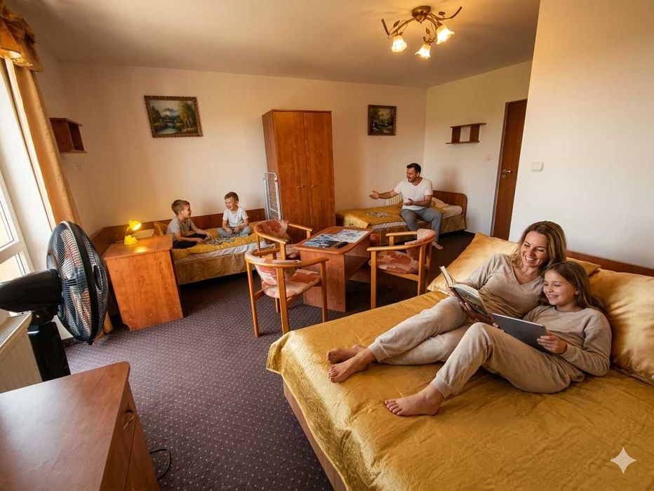 Tanie noclegi nad morzem blisko plaży Willa ANNA