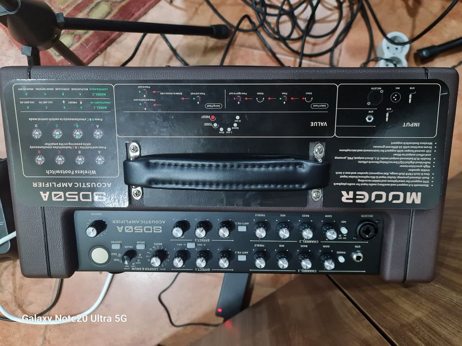 Amplificador de Guitarra e voz Mooer (com garan