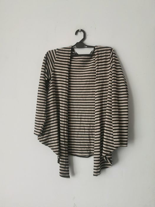 Sweter kardigan w paski S M