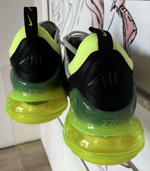 Nike Air Max 270 Wolf Grey/Volt  r43