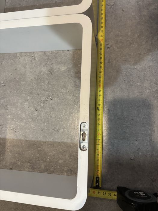 Półki półeczki biale komplet