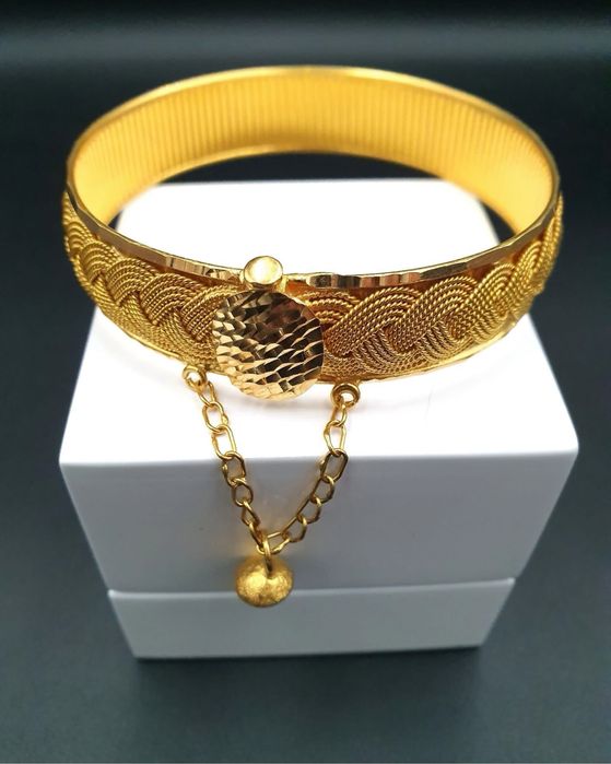 Zjawiskowa 22-karatowa Złota Bransoletka