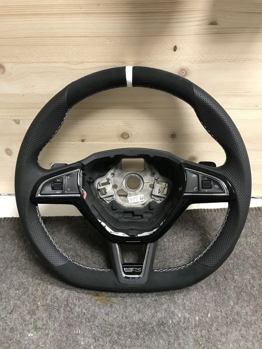 Перетяжка руля в кожу