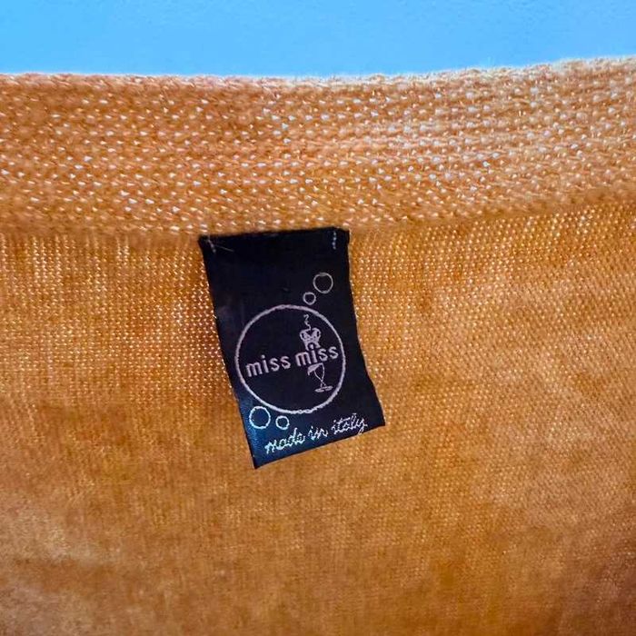 Casaco / Quimono Amarelo com Capuz e Renda Miss Miss – Made in Italy - Tam. Único
