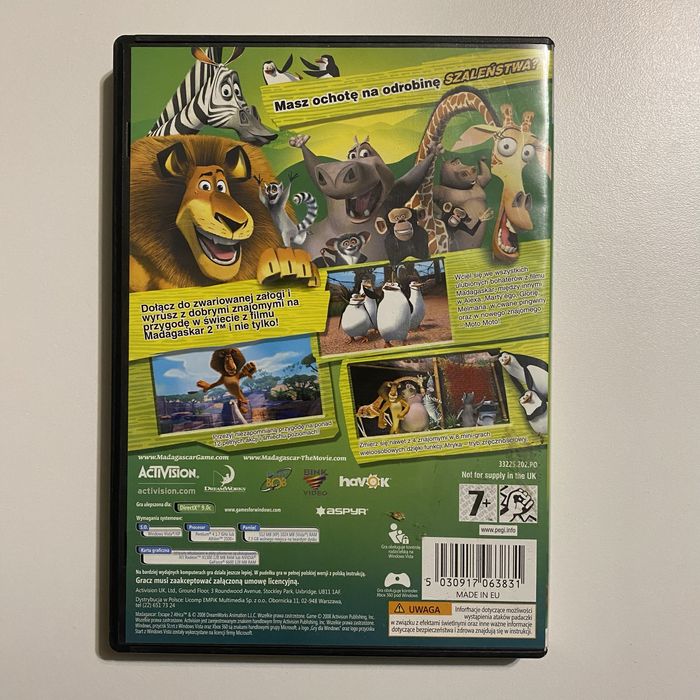 Madagasker 2 gra PC