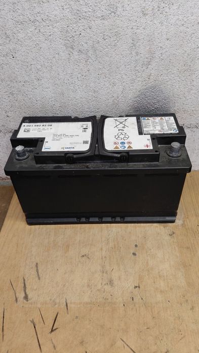 Bateria 92Ah AGM (GEL) usada testada, para carros com  start-stop.
