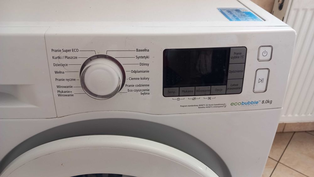 Pralka samsung  8kg