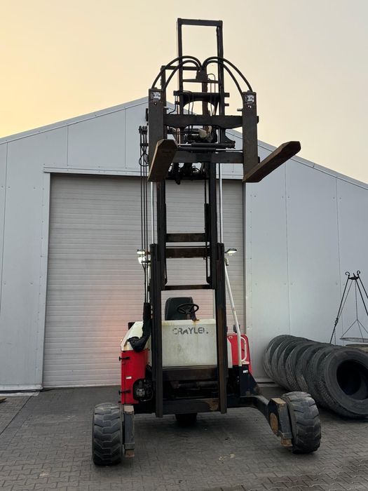 Wózek widłowy podwieszany, terenowy Palfinger. Moffett 2012 rok.3x3