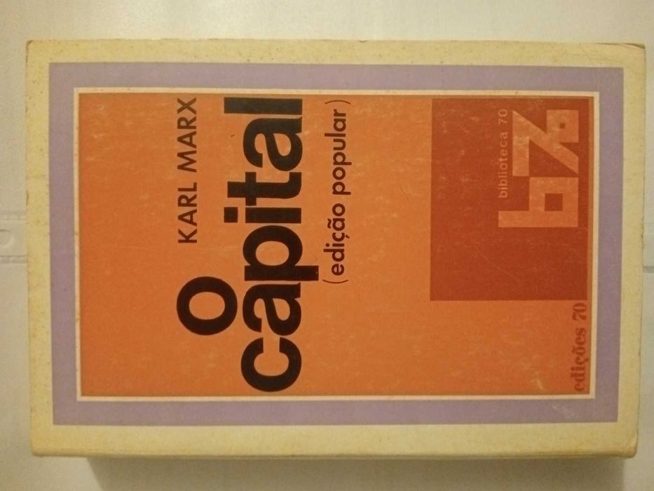 O Capital — Karl Marx | Edição Popular, Biblioteca 70