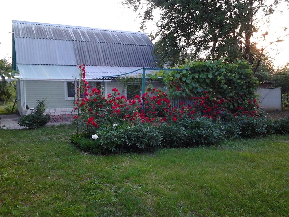 Продається господарство з невеликим будинком та землею 0.83 га. в селі