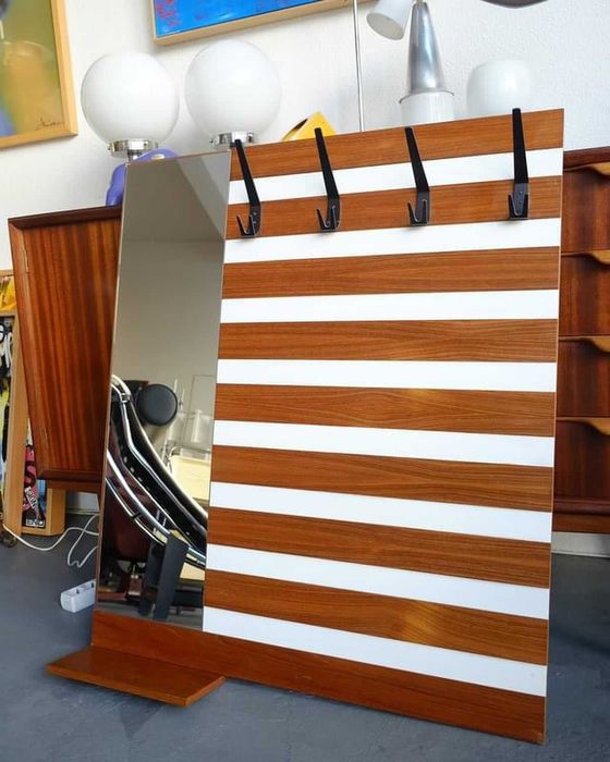 Cabide de Parede. Design Space Age, Alemanha 1970