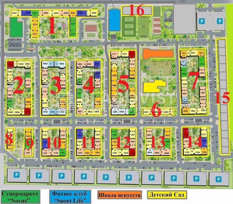 Квартира в сучасному закритому ЖК "Комфорт Таун"