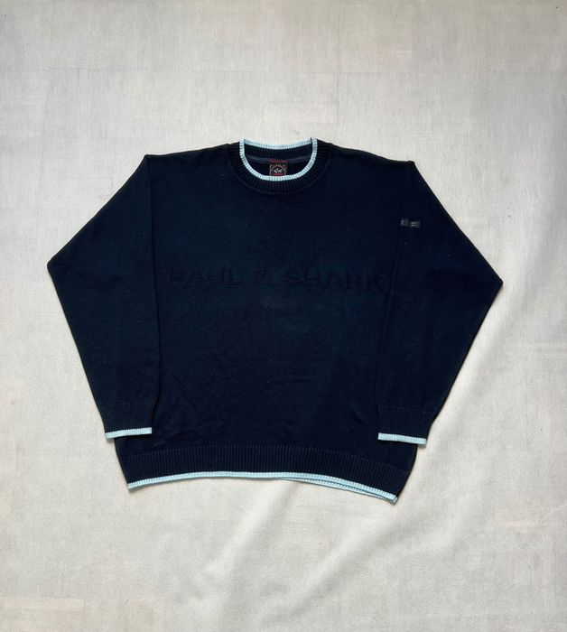 Sweter Paul & Shark big logo vintage 90’s