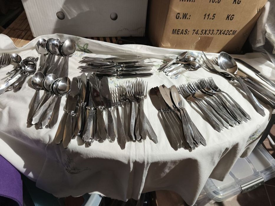 Faqueiro 108 peças Fernanjo Inox em ótimo estado