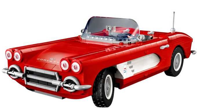 compatível LEGO Corvette