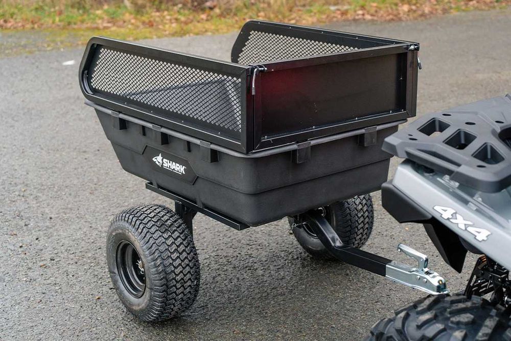 Причіп для квадроцикла Shark ATV Garden 300 S прицеп трейлер самоскид