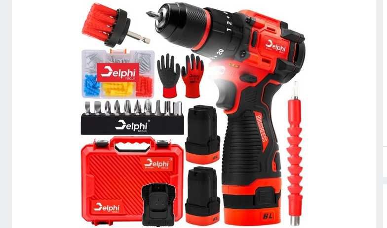 Wkrętarka UDAROWA Delphi akumulatorowa 16V BITY TORX +GRATISY