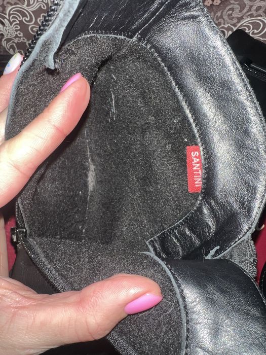 Ботильйони з натуральної шкіри