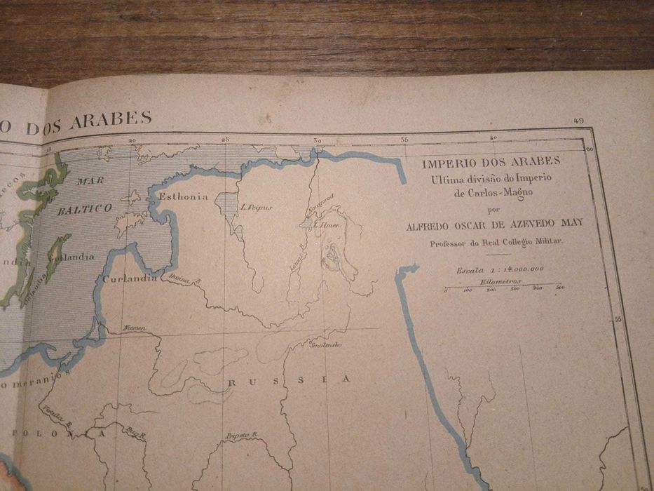 Mapa Império Árabe (Final do Séc XIX, Início Século XX)
