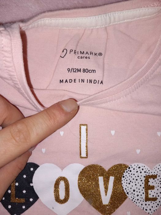 Conjunto 4 peças menina 9/12 meses