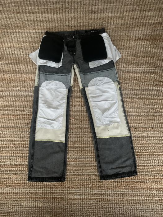 Calças kevlar/jeans para motociclismo