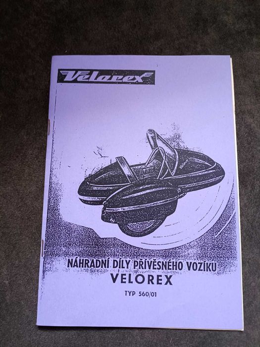 Katalog części Velorex typ 560/01