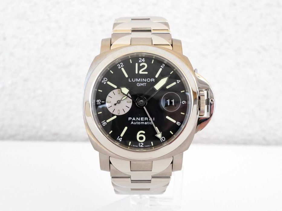 Panerai Luminor GMT Automatic Titanium Black Dial 44